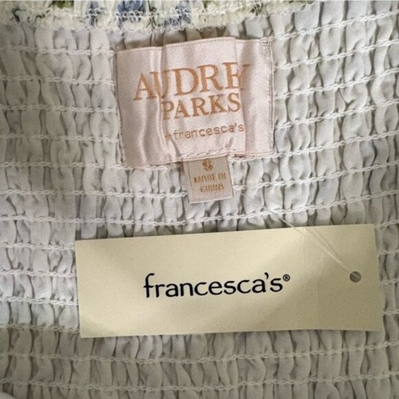 Woman's Floral Chiffon Babydoll Mini Dress - Size Small - NWT - Picture 7 of 11